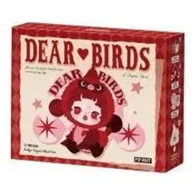 Pop Mart Dear Birds Series Fridge Magnet Sealed Case (1 Blind Box) In Multi