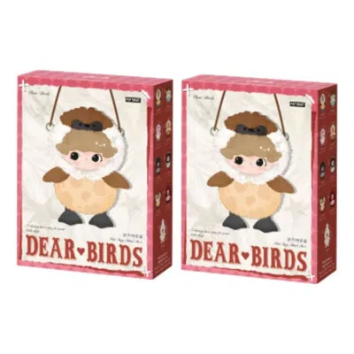 Pop Mart Dear Birds Series Mini Bag Blind Box Sealed Case (2 Blind Boxes) In Multi