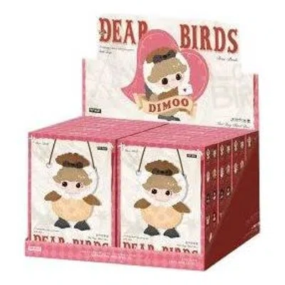 Pop Mart Dear Birds Series Mini Bag Blind Box Sealed Case (8 Blind Boxes) In Multi