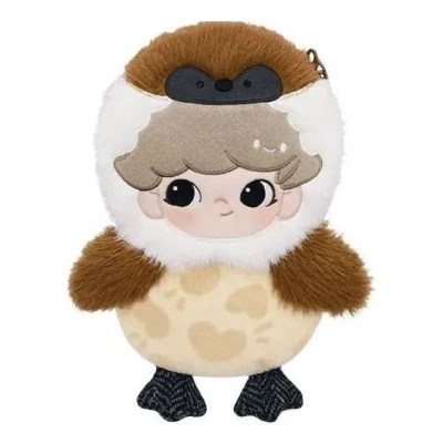 Pop Mart Dear Birds Series Mini Bag Blind Box 'whispers Of Love' In Brown