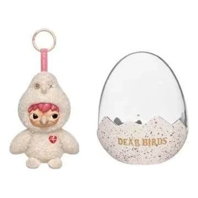 Pop Mart Dear Birds Series Plush Display Case 'more Than Words' Limited Edition In Multi