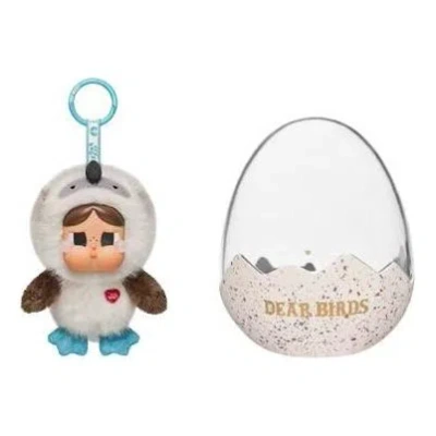 Pop Mart Dear Birds Series Plush Display Case 'shall We Dance' In Multi