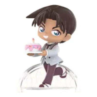 Pop Mart Detective Conan Anniversary Celebration Figure 'heiji Hattori' In Multi