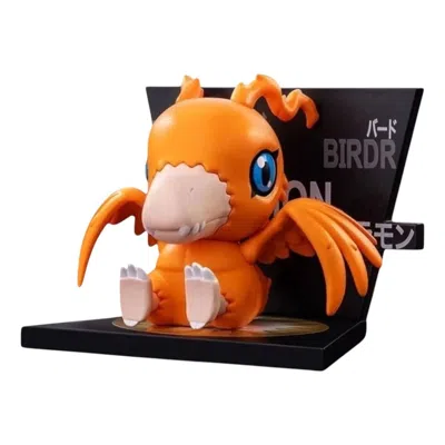 Pop Mart Digimon Fridge Magnet Sealed Case 'birdramon' In Orange
