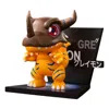 Pop Mart Digimon Fridge Magnet Sealed Case 'greymon' In Multi