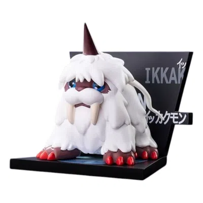 Pop Mart Digimon Fridge Magnet Sealed Case 'ikkakumon' In White