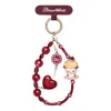 Pop Mart Dimoo Crush On Coffee Phone Charm 'caramel Hug' In Red