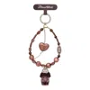 Pop Mart Dimoo Crush On Coffee Phone Charm 'slightly Bitter Black Coffee' In Brown