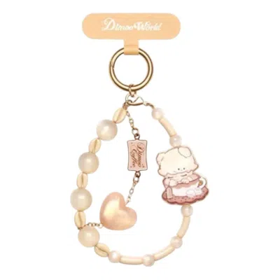 Pop Mart Dimoo Crush On Coffee Phone Charm 'whispering Of The Soft Cloud' In Neutral