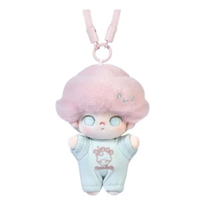 Pop Mart Dimoo Crush On Coffee Plush Keychain 'grapefruit Americano' In Multi