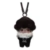 Pop Mart Dimoo Crush On Coffee Plush Keychain 'heartfelt Espresso' Secret Edition In Black