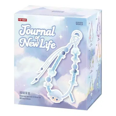 Pop Mart Dimoo Journal Of New Life Series Decorative Charm Blind Box Sealed Case (1 Blind Box) In Multi