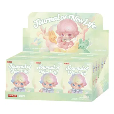 Pop Mart Dimoo Journal Of New Life Series Vinyl Plush Pendant Blind Box Sealed Cases (6 Blind Boxes) In Multi