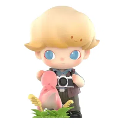 Pop Mart Dimoo Jurassic World Figeres 'growth Recorder' In Multi