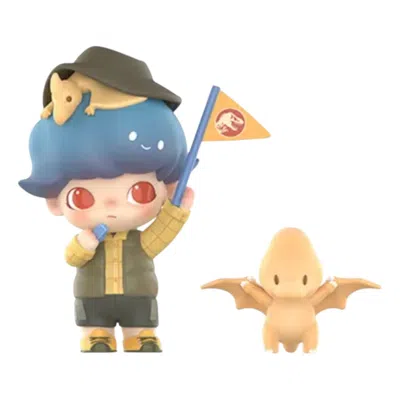 Pop Mart Dimoo Jurassic World Figures 'jurassic Guide' In Multi