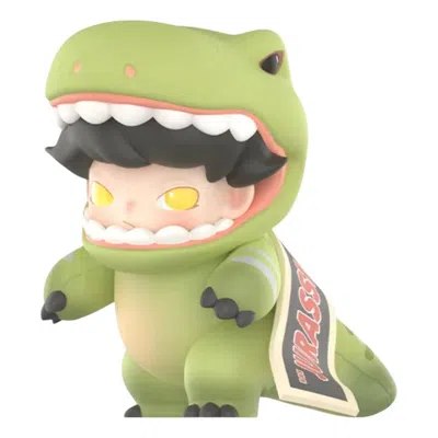 Pop Mart Dimoo Jurassic World Figures 'ow Ow' Secrect Edition In Green