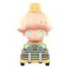 Pop Mart Dimoo Jurassic World Figures 'park Sightseeing Bus' In Multi