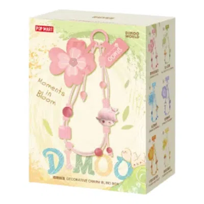 Pop Mart Dimoo Moments In Bloom Series Decorative Charm Sealed Case (1 Blind Box) In Multi
