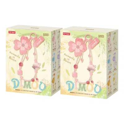 Pop Mart Dimoo Moments In Bloom Series Decorative Charm Sealed Case (2 Blind Boxes) In Multi