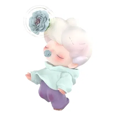 Pop Mart Dimoo Moments In Boom Series Figures 'a Breath Of Blossoms' In Blue