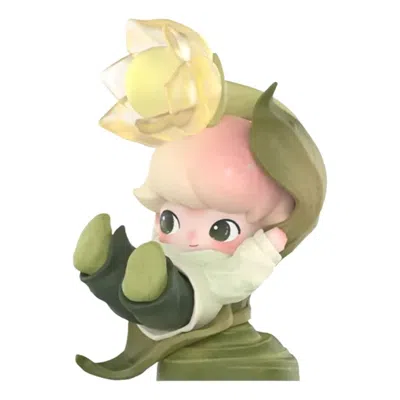 Pop Mart Dimoo Moments In Boom Series Figures 'light Up Spring' Secret Edition In Green