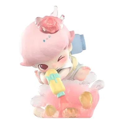 Pop Mart Dimoo Moments In Boom Series Figures 'spring Recoil' In Pink