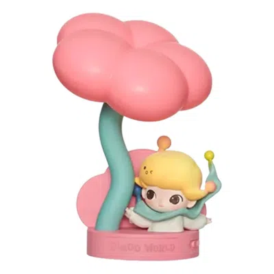 Pop Mart Dimoo Moments In Boom Series Sensor Activated Nightlight 'falling Into Flowers' In Multi
