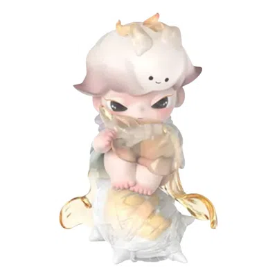 Pop Mart Dimoo Shapes In Nature Figures 'newborn Soul' In Neutral