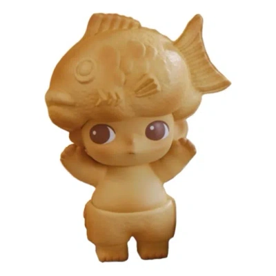 Pop Mart Dimoo Taiyaki Japan Limited Figures In Brown