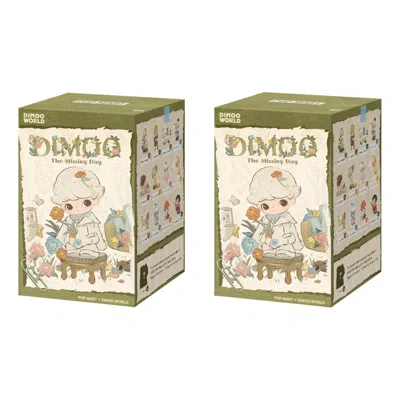 Pop Mart Dimoo The Missing Day Figures Sealed Case (2 Blind Boxes) In Green