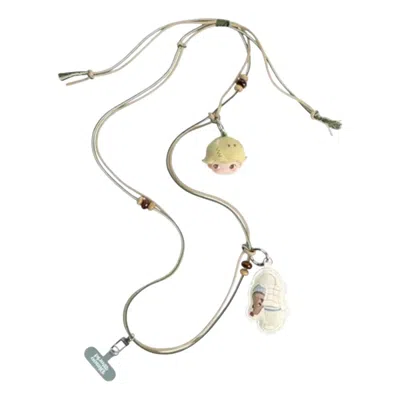 Pop Mart Dimoo The Missing Day Mobile Phone Lanyard 'puppy Socks' In Multi