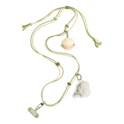Pop Mart Dimoo The Missing Day Mobile Phone Lanyard 'soaking In A Dream' In Multi