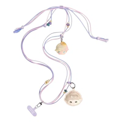 Pop Mart Dimoo The Missing Day Mobile Phone Lanyard 'where Days Don't Count' Secret Edition In Purple