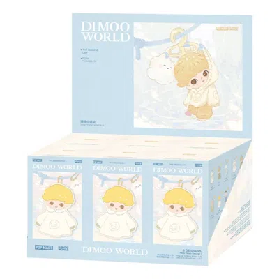 Pop Mart Dimoo The Missing Day Series Hand Towel Sealed Case (6 Blind Boxes) In Brown