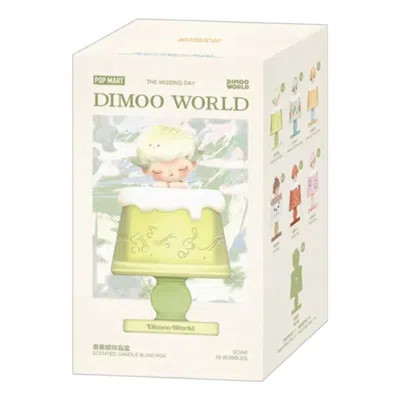 Pop Mart Dimoo The Missing Day Series Scented Candle Sealed Case (1 Blind Box) In Brown