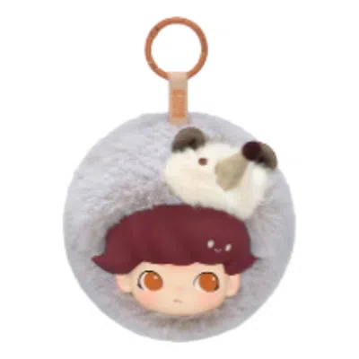 Pop Mart Dimoo The Secret Theatre Club Series Earphone Case 'cherry Hoglet' In Multi