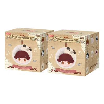 Pop Mart Dimoo The Secret Theatre Club Series Earphone Case Sealed Case (2 Blind Boxes) In Multi