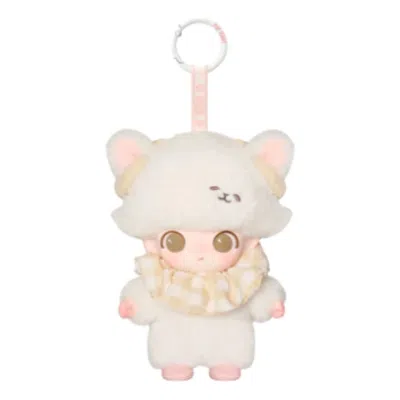 Pop Mart Dimoo The Secret Theatre Club Series Vinyl Plush Pendant 'softie Sheep' In White