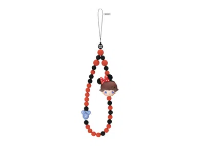 Pre-owned Pop Mart Dimoo World X Disney Series Minnie's Balloon Phone Charm