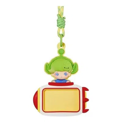 Pop Mart Dimoo World X Pixar Series Card Holder 'alien' Limited Edition In Multi