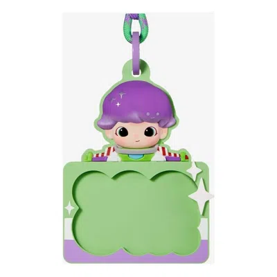 Pop Mart Dimoo World X Pixar Series Card Holder 'buzz Lightyear' In Pattern