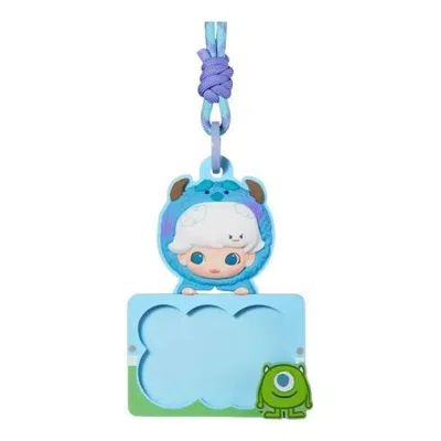 Pop Mart Dimoo World X Pixar Series Card Holder 'sulley' In Blue