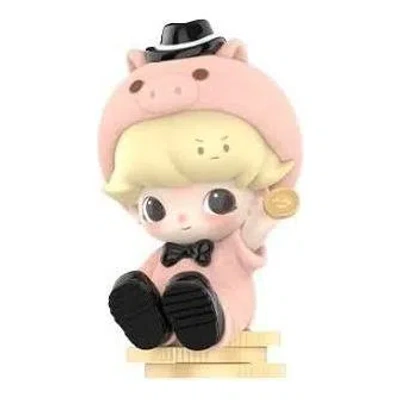 Pop Mart Dimoo World X Pixar Series Figures 'dimoo As Hamm' In White