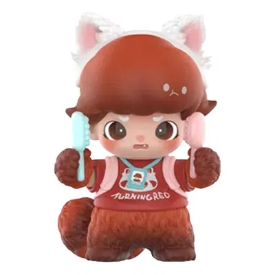 Pop Mart Dimoo World X Pixar Series Figures 'dimoo As Red Panda Mei' In Pattern