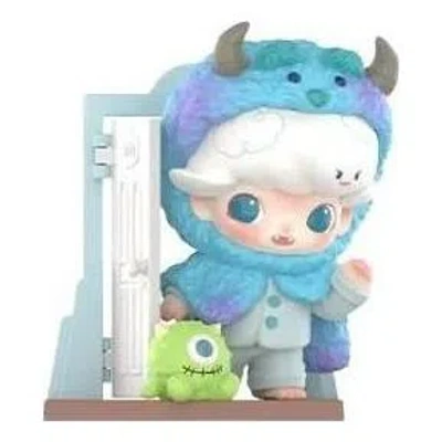 Pop Mart Dimoo World X Pixar Series Figures 'dimoo As Sulley' In Blue