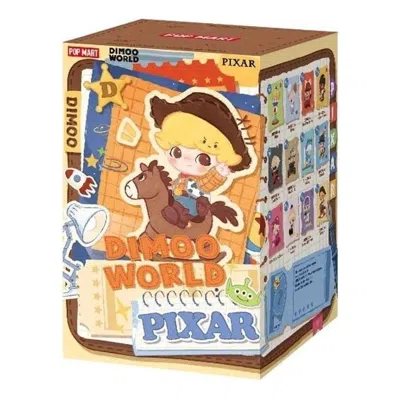 Pop Mart Dimoo World X Pixar Series Figures Sealed Case (1 Blind Box) In Neutral