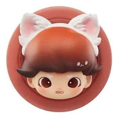 Pop Mart Dimoo World X Pixar Series Magnetic Phone Holder 'red Panda Mei'