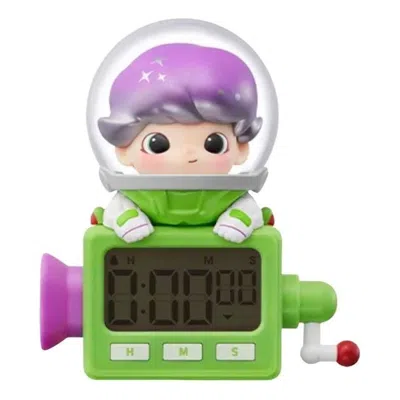 Pop Mart Dimoo World X Pixar Series Timer Fridge Magnet 'buzz Lightyear' In Purple