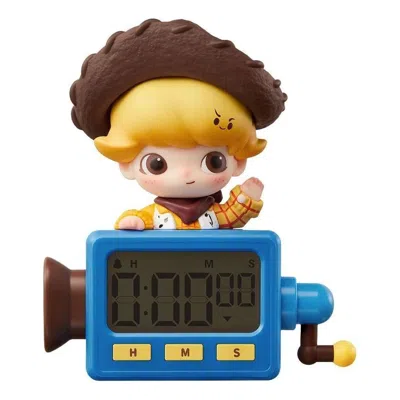 Pop Mart Dimoo World X Pixar Series Timer Fridge Magnet 'woody' In Pink