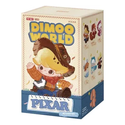Pop Mart Dimoo World X Pixar Series Vinyl Plush Pendant Sealed Case (1 Blind Box) In Pink